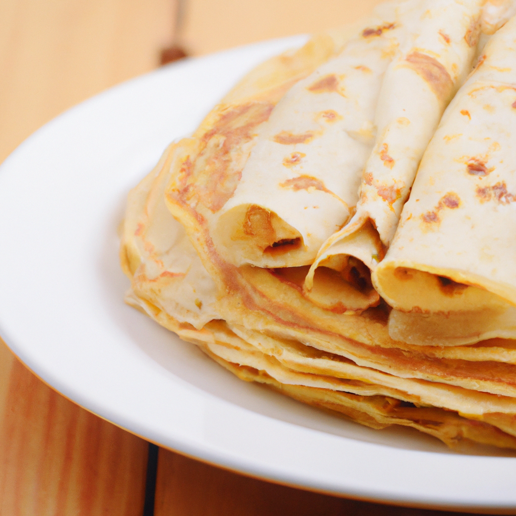 Receta de crepes sin huevo